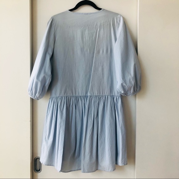 Boho Beauty 💙 Zara Gently Worn gorgeous dress with details! Loved & letting go. - Picture 8 of 9